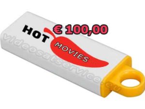 Chiavetta usb film adulti da 100 euro