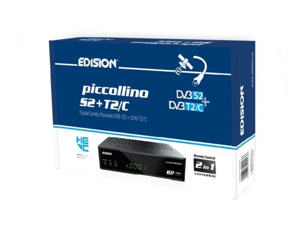 EDISION PICCOLLINO COMBO S2+T2/C HD